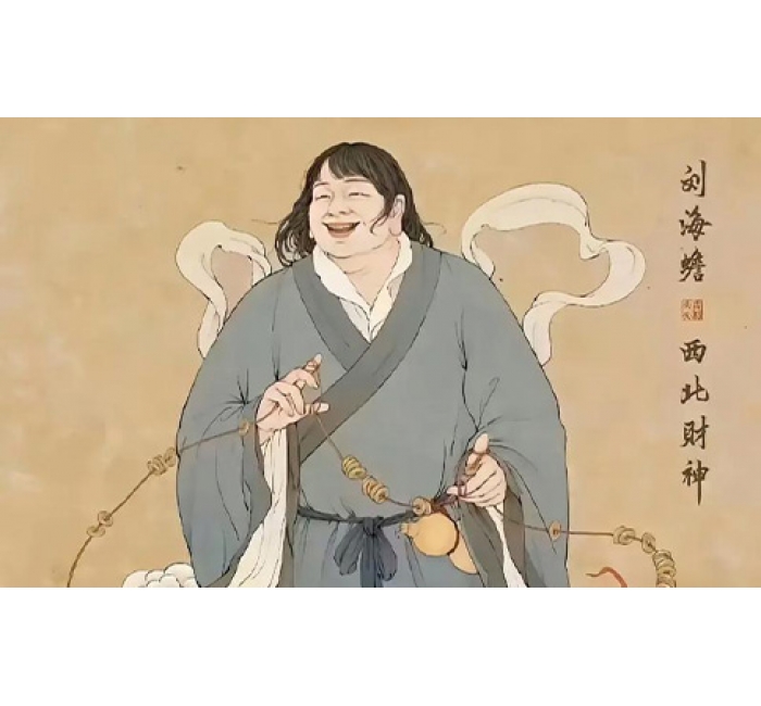 西北财神 刘海蟾（刘海、文财神）